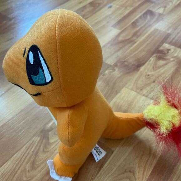 LARGE CHARMANDER Pokemon 11" Plush Toy Factory - Picture 2 of 4